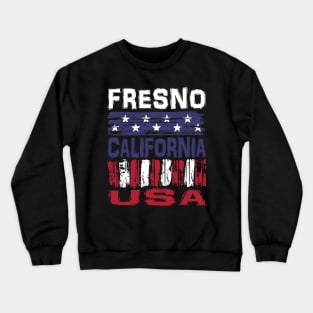 Fresno California USA T-Shirt Crewneck Sweatshirt